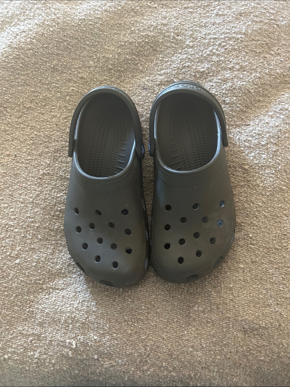 CROCS Classic Clog in Olive Green